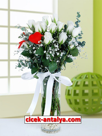 vazoda-17-beyaz-gul-ve-kirmizi-kalp